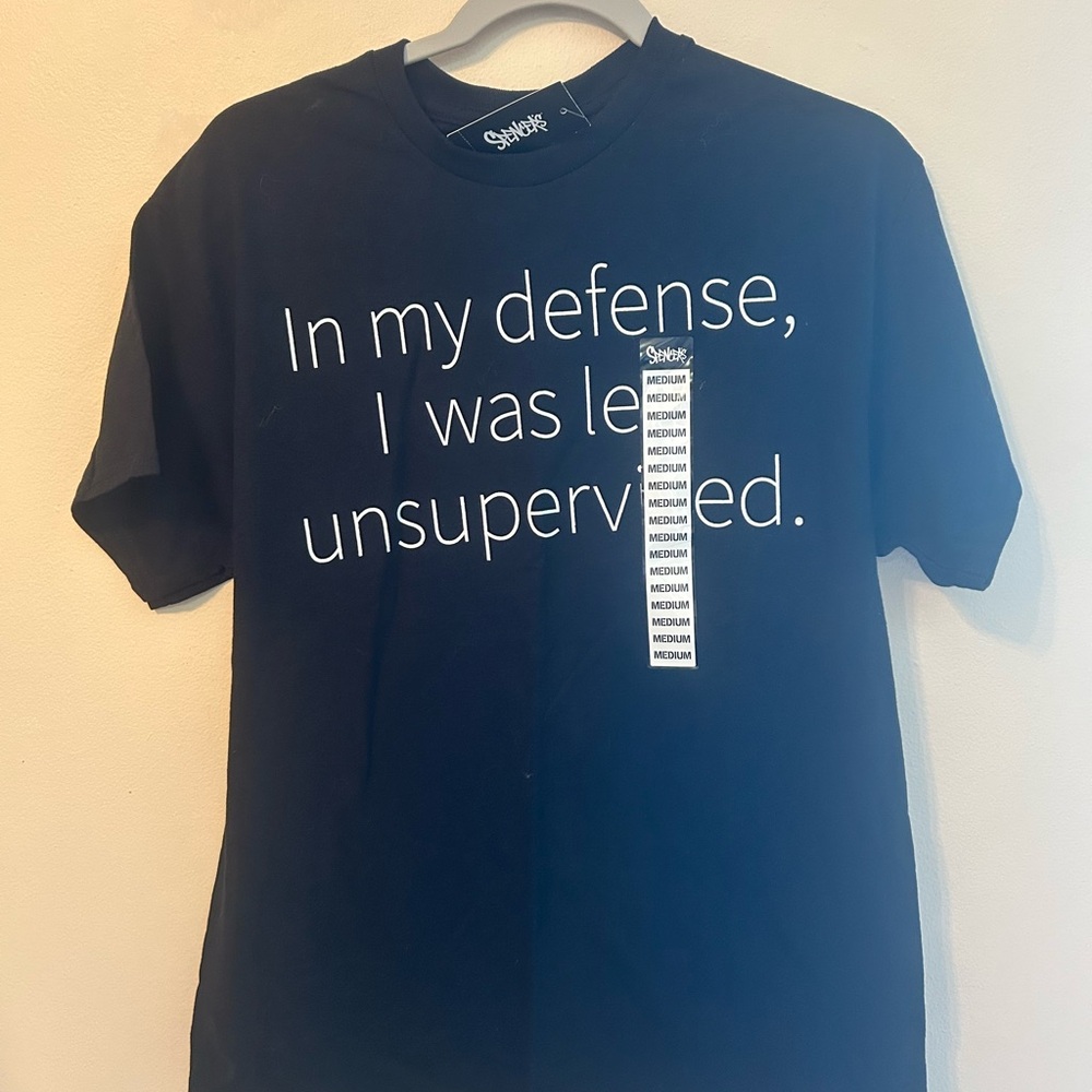 Spencer's Black Statement Tee